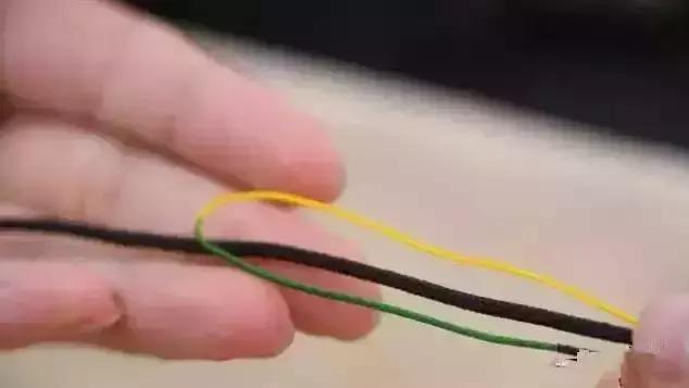 蜜蜡文玩手串绳子双股打结方法,文玩核桃手串单线打结方法