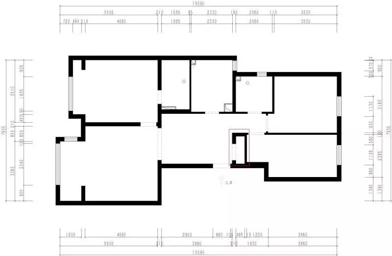 90平米h户型改三室成功案例,120二室改三室最佳户型图