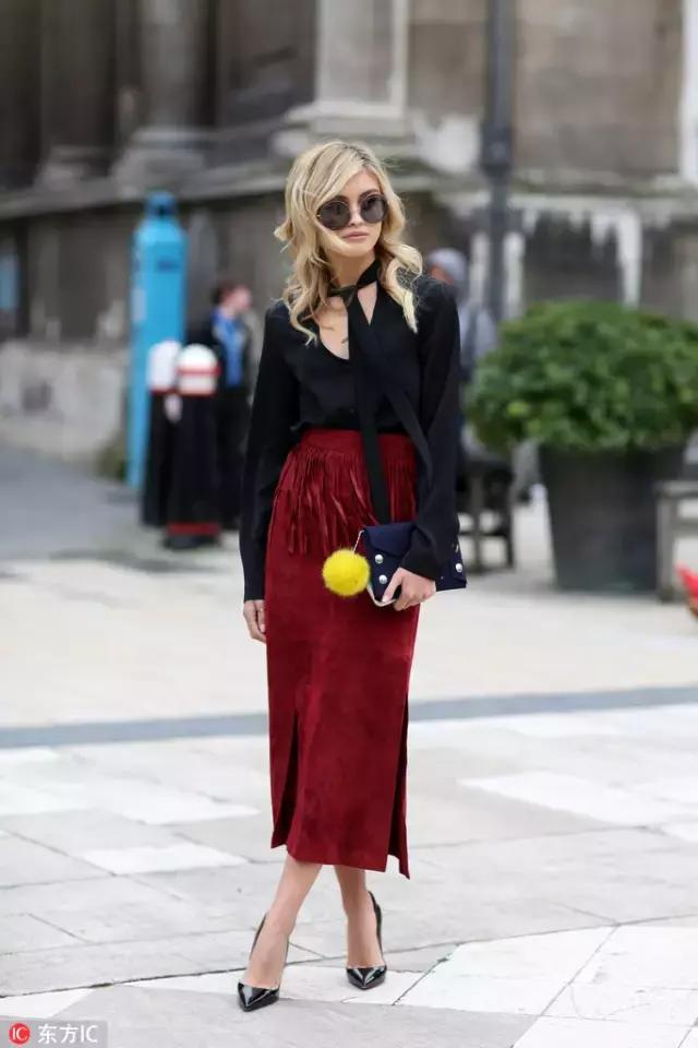 秋天长丝巾系法大全女慢动作,秋天丝巾防寒各种围法