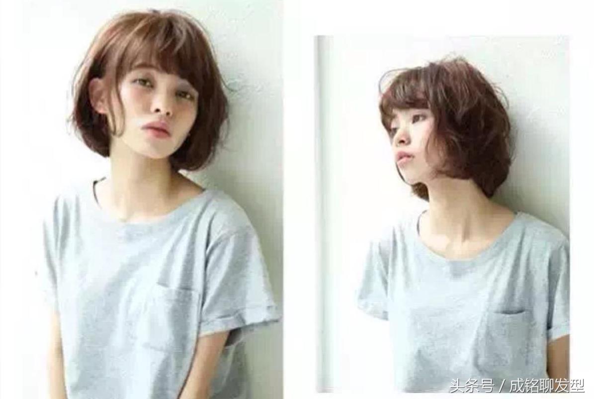 自己怎么打理发尾自然内扣的短发,短发怎么把发尾内扣
