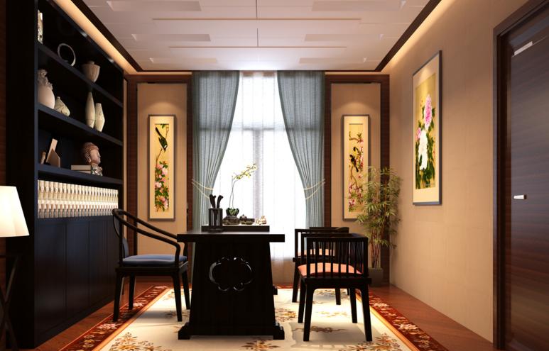 雍容华贵中式风格,富丽堂皇新中式装修效果图