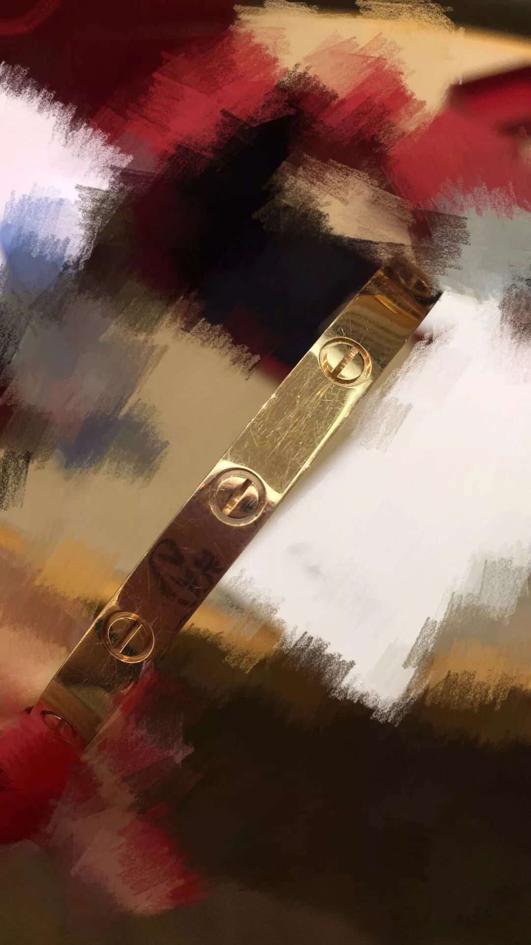 卡地亚手镯划痕在家怎么处理,卡地亚五万手镯掉色