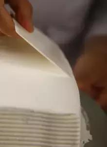 蛋糕抹面加色的技巧和手法,蛋糕抹面新手教程抹刀尺寸