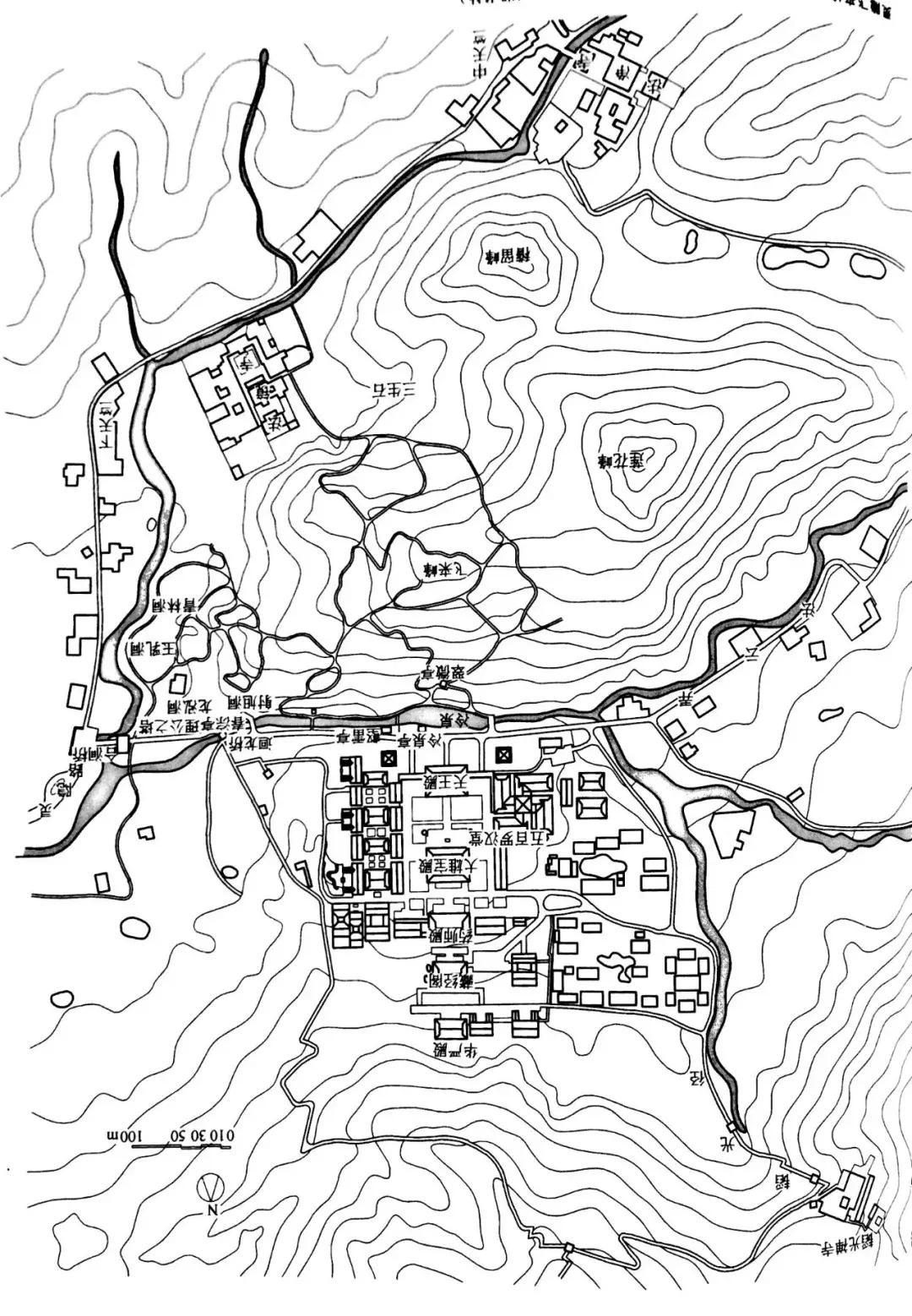 南北方园林设计图,苏式园林平面图