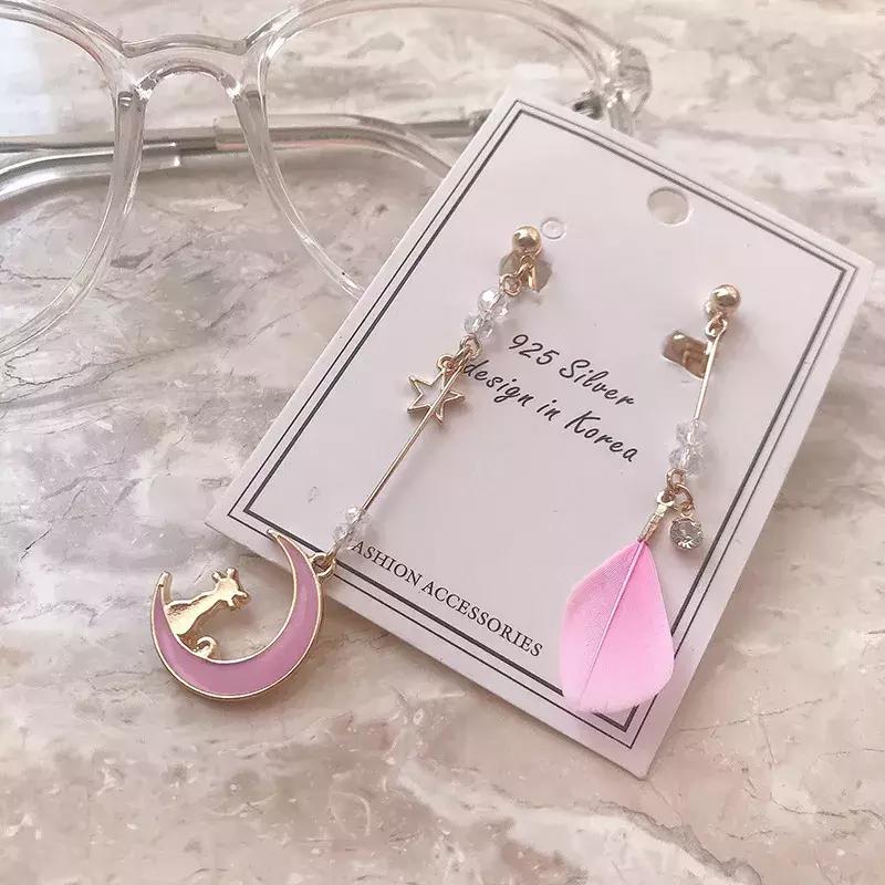 为了好看的耳钉打了耳洞,耳环推荐小众无耳洞