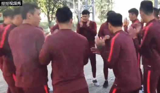 国足集训备战12强赛集训名单,国足集训画面