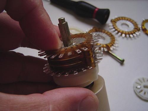 波段开关电位器,步进电位器维修