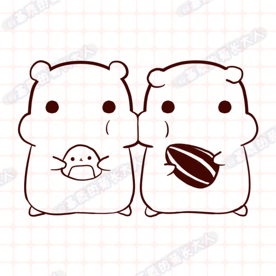 仓鼠的跑轮怎么画简笔画,睡觉的仓鼠怎么画简笔画