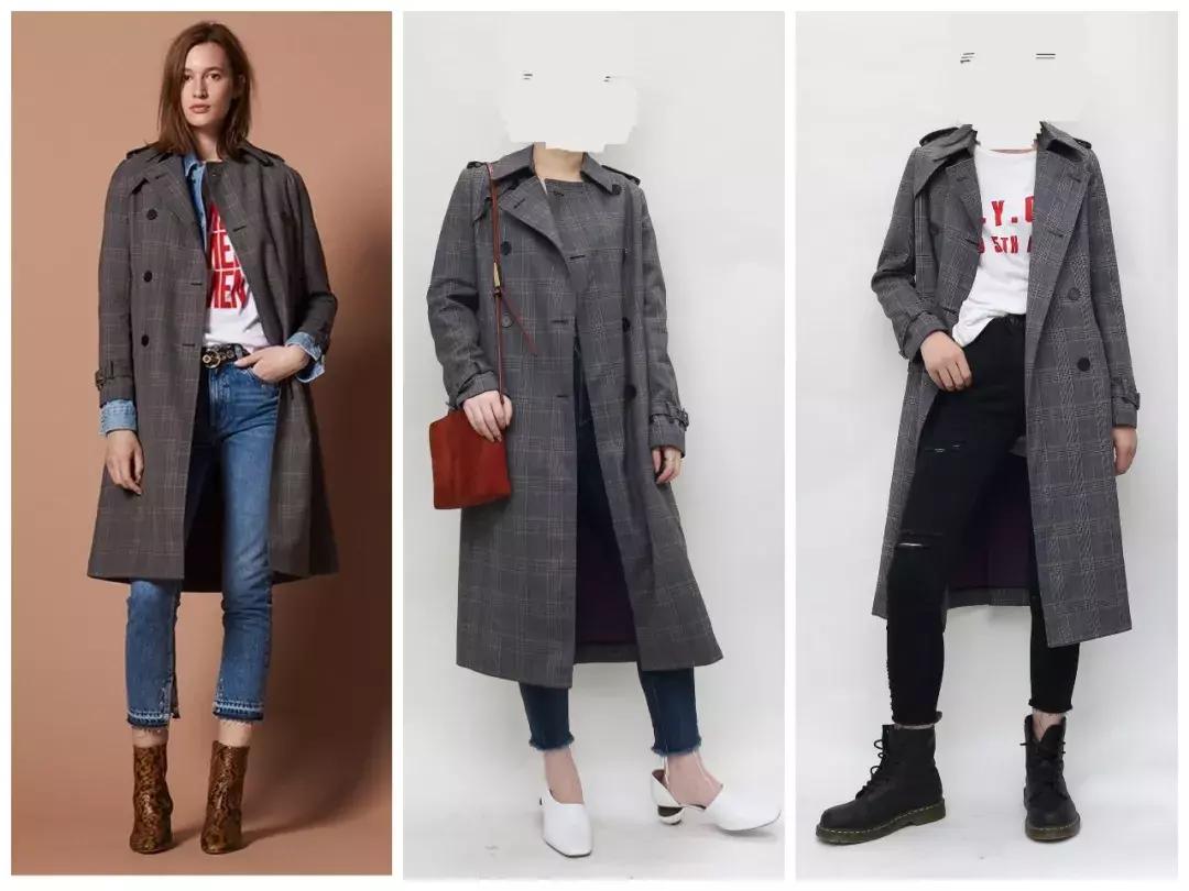 真人版试穿衣服,真人试穿黄金风衣