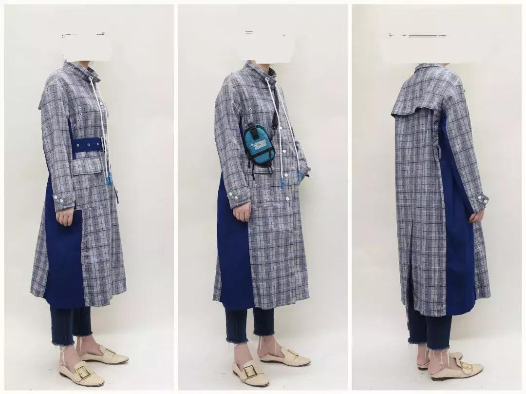 真人版试穿衣服,真人试穿黄金风衣