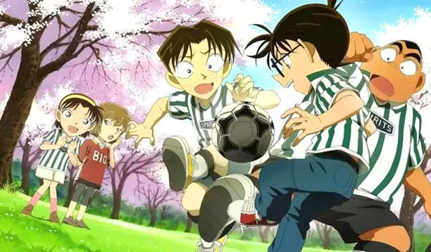 柯南的足球有多帅,柯南足球的精彩瞬间