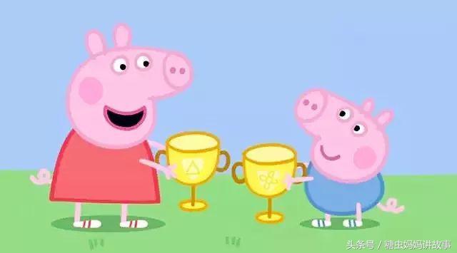 有声绘本小故事小猪佩奇,小猪佩奇运动会绘本故事