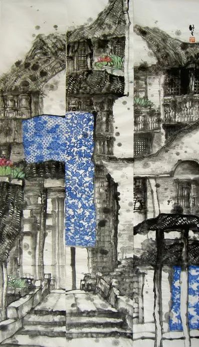 曹天舒水墨画欣赏,曹天舒水墨作品