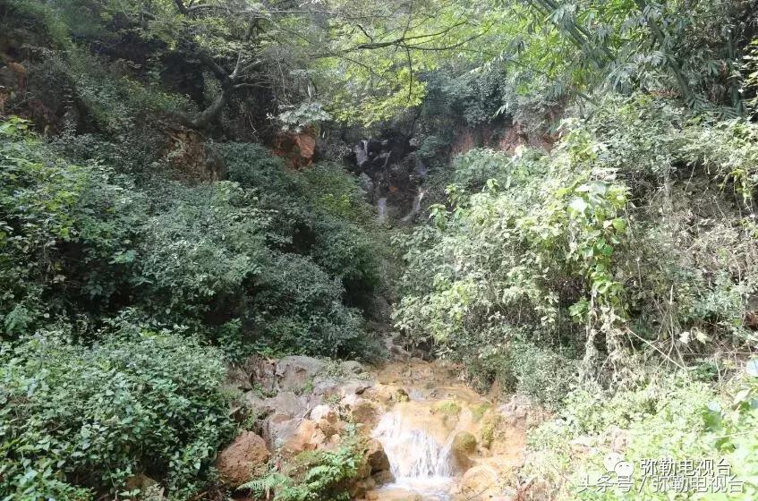 云南红河弥勒瀑布,弥勒滴水滩瀑布