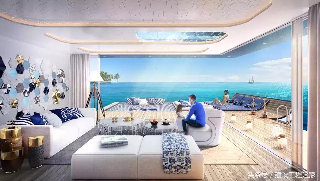 迪拜人工岛建造,迪拜新修的岛屿建筑