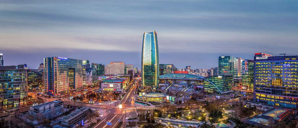 北京办公区集中在哪里,北京最密集住宅区