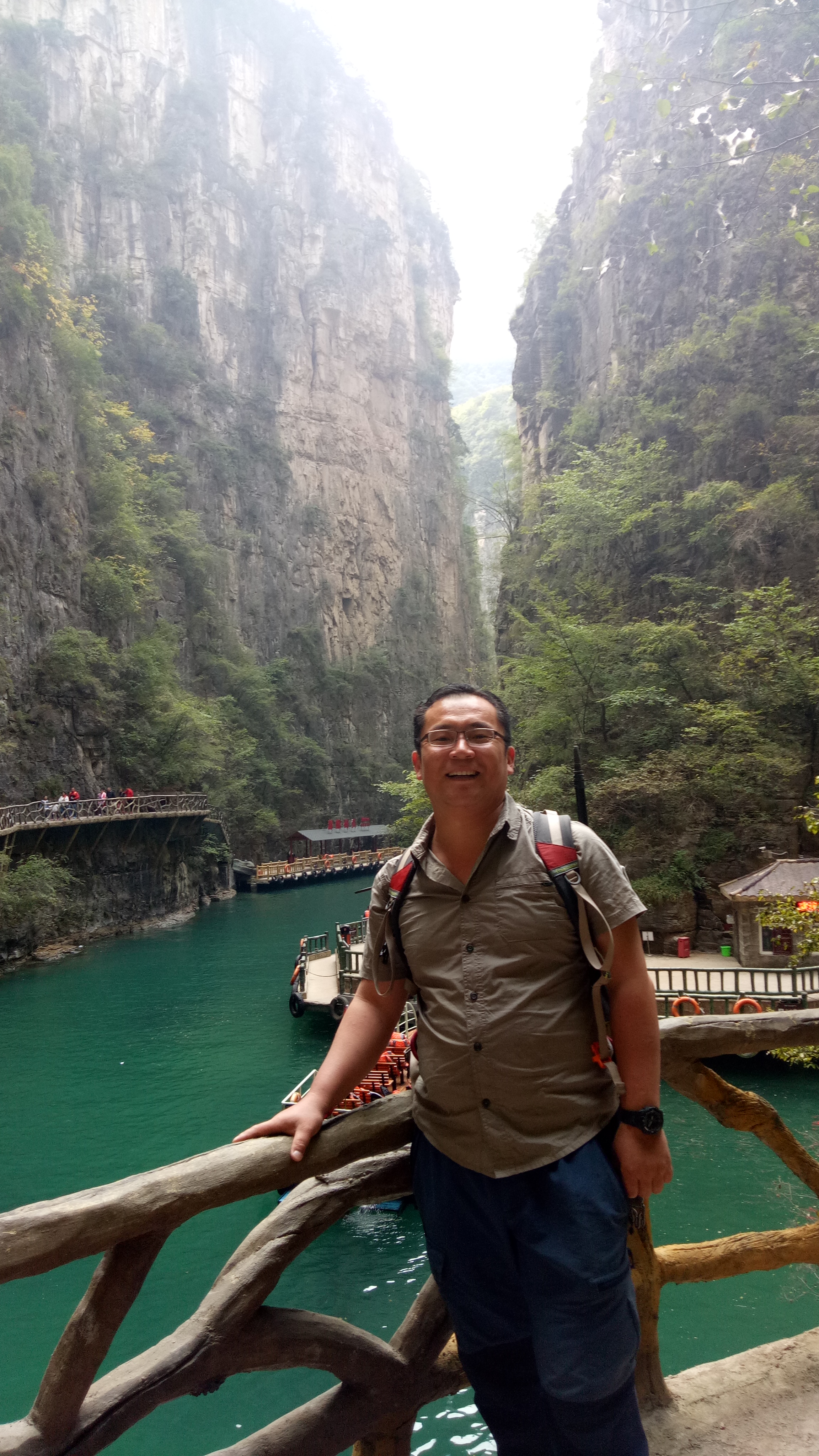 八泉峡欢迎你,八泉峡行走山水间