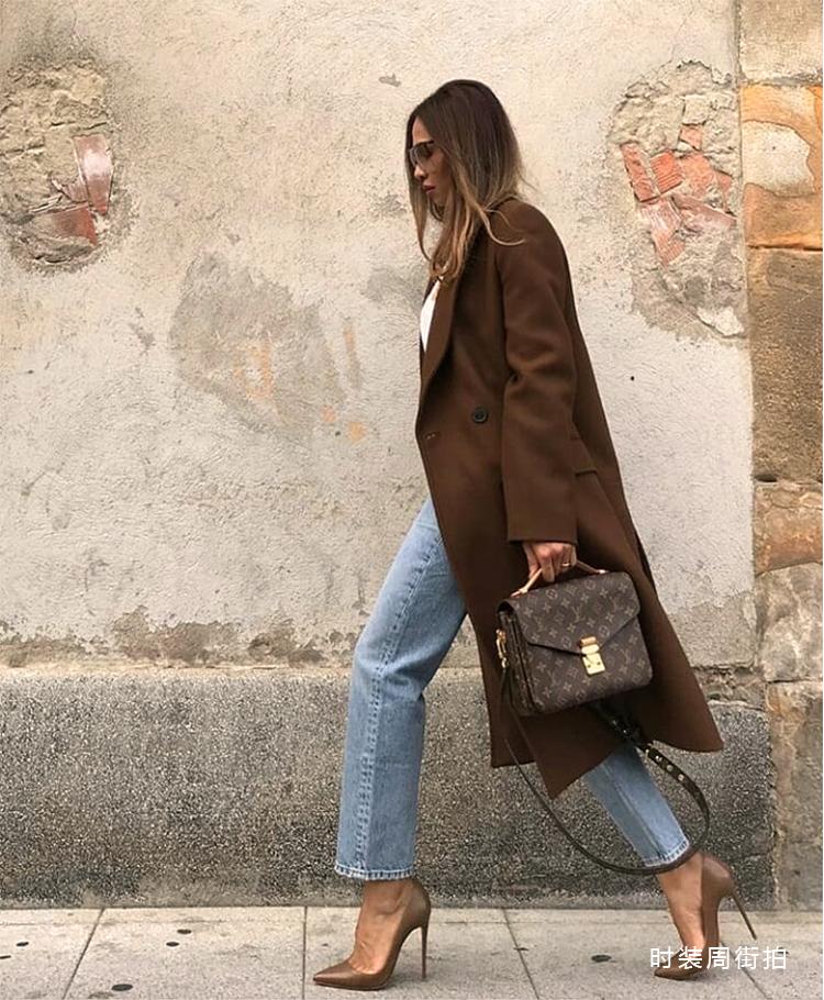 欧美风大衣秋冬款,欧美小众高定秋冬大衣