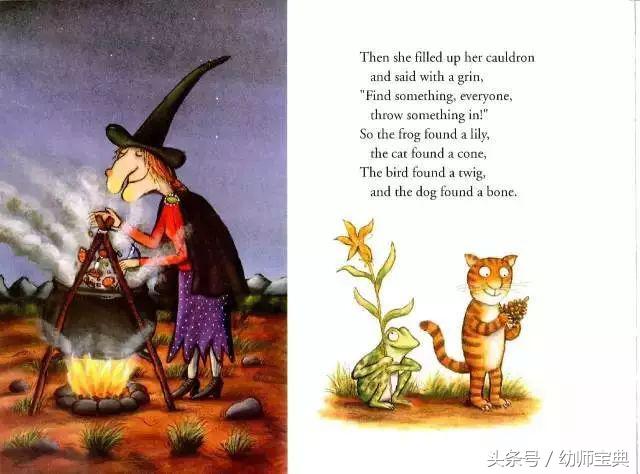女巫扫帚万圣节,女巫扫帚排排坐绘本拓展素材