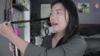 dyson戴森hs05落日玫瑰卷发棒,戴森卷发棒hs01和hs05买哪个好