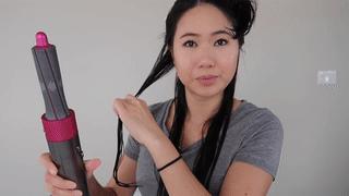 dyson戴森hs05落日玫瑰卷发棒,戴森卷发棒hs01和hs05买哪个好