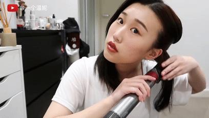 dyson戴森hs05落日玫瑰卷发棒,戴森卷发棒hs01和hs05买哪个好