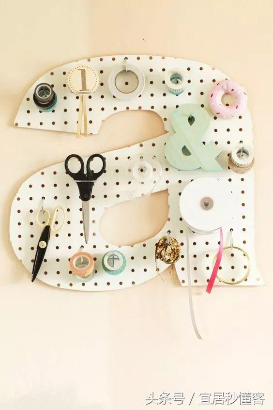 整理洞洞板的方法,厨房没有柜子怎么收纳洞洞板