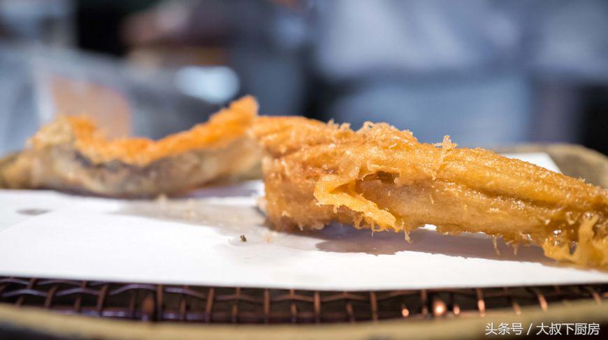 日式天妇罗炸星鳗,星鳗天妇罗怎么可以炸得很脆