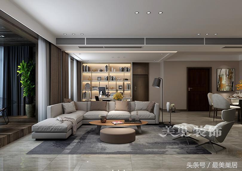 美巢绿地海珀兰轩装修效果图大平层来一个台湾的生活方式怎么样