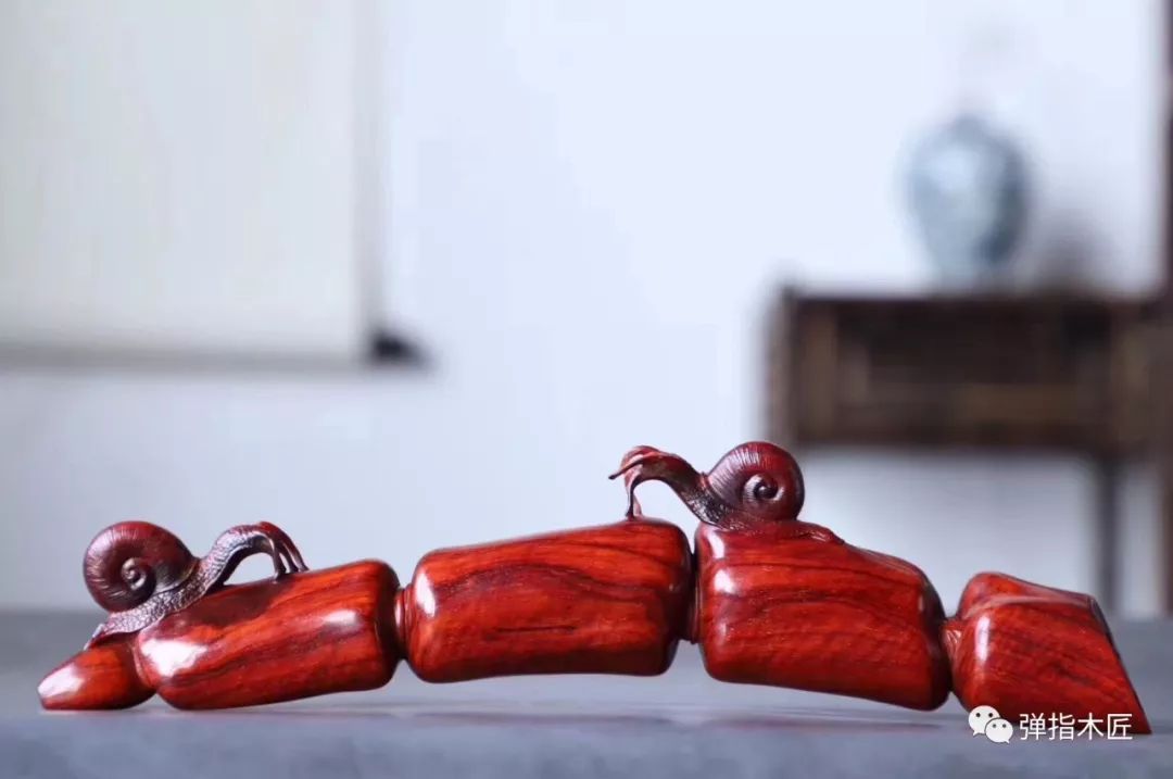 原木匠水波纹小叶紫檀手串,小叶紫檀水波纹效果好吗