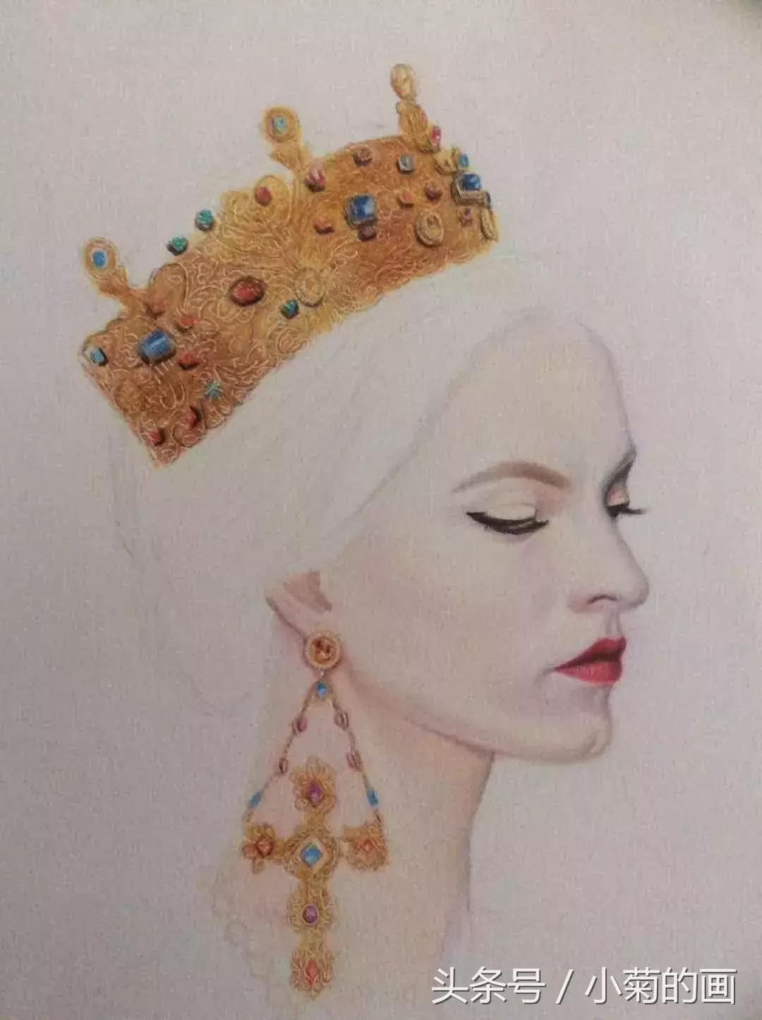 彩铅画人物怎么画逼真,彩铅怎么画人物