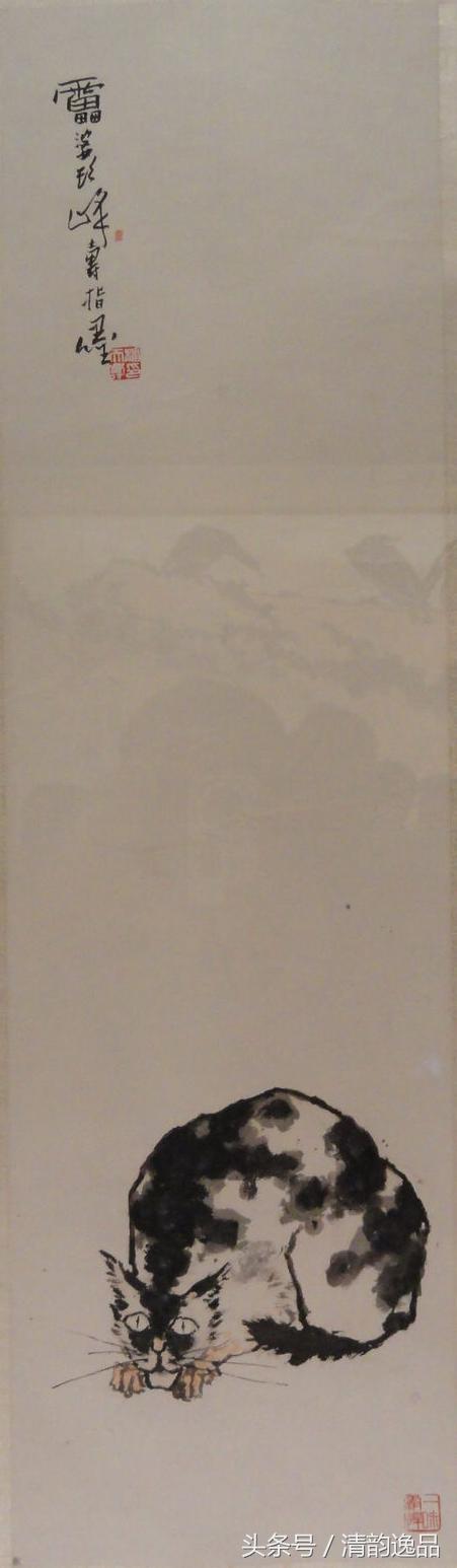 潘天寿花鸟真迹一百幅大赏,潘天寿山水画名作欣赏