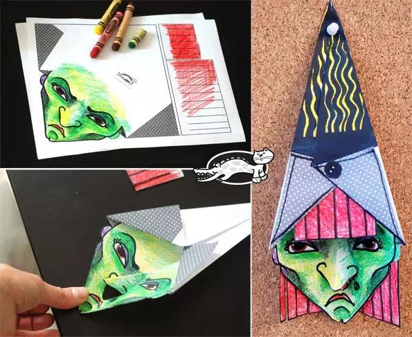 万圣节到了怎么做万圣节各种手工,可以免费玩的万圣节手工制作