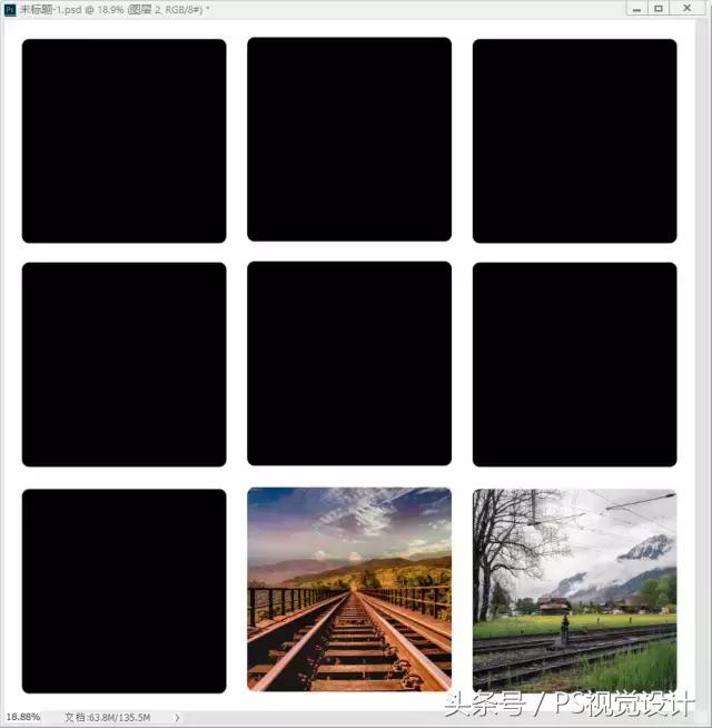 ps九宫格照片怎么调尺寸,ps如何制作九宫格模板