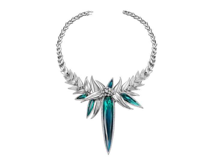 晚宴项链饰品,奢华风项链宴会