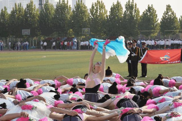 渭南青少年运动会开幕式,渭南市三贤中学运动会开幕式