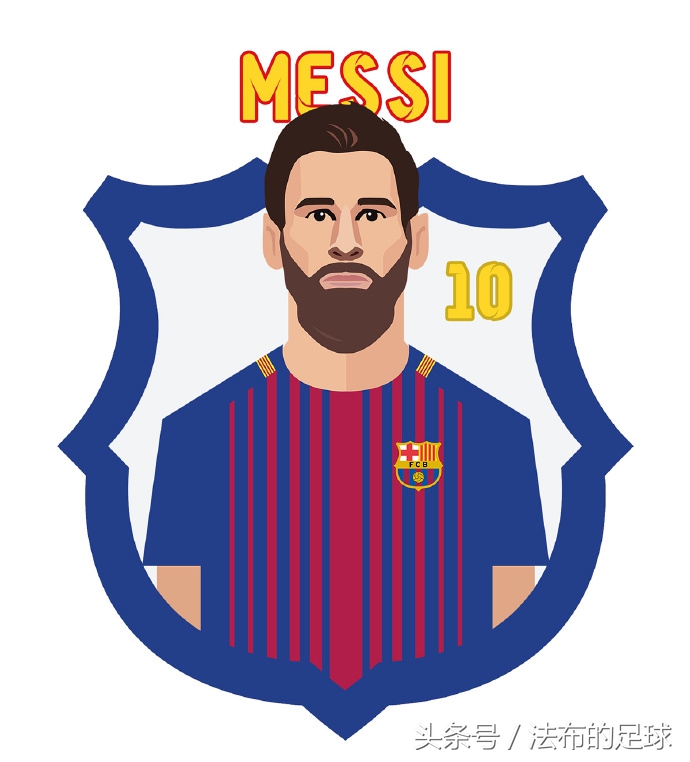 巴萨动漫头像,巴萨球员漫画