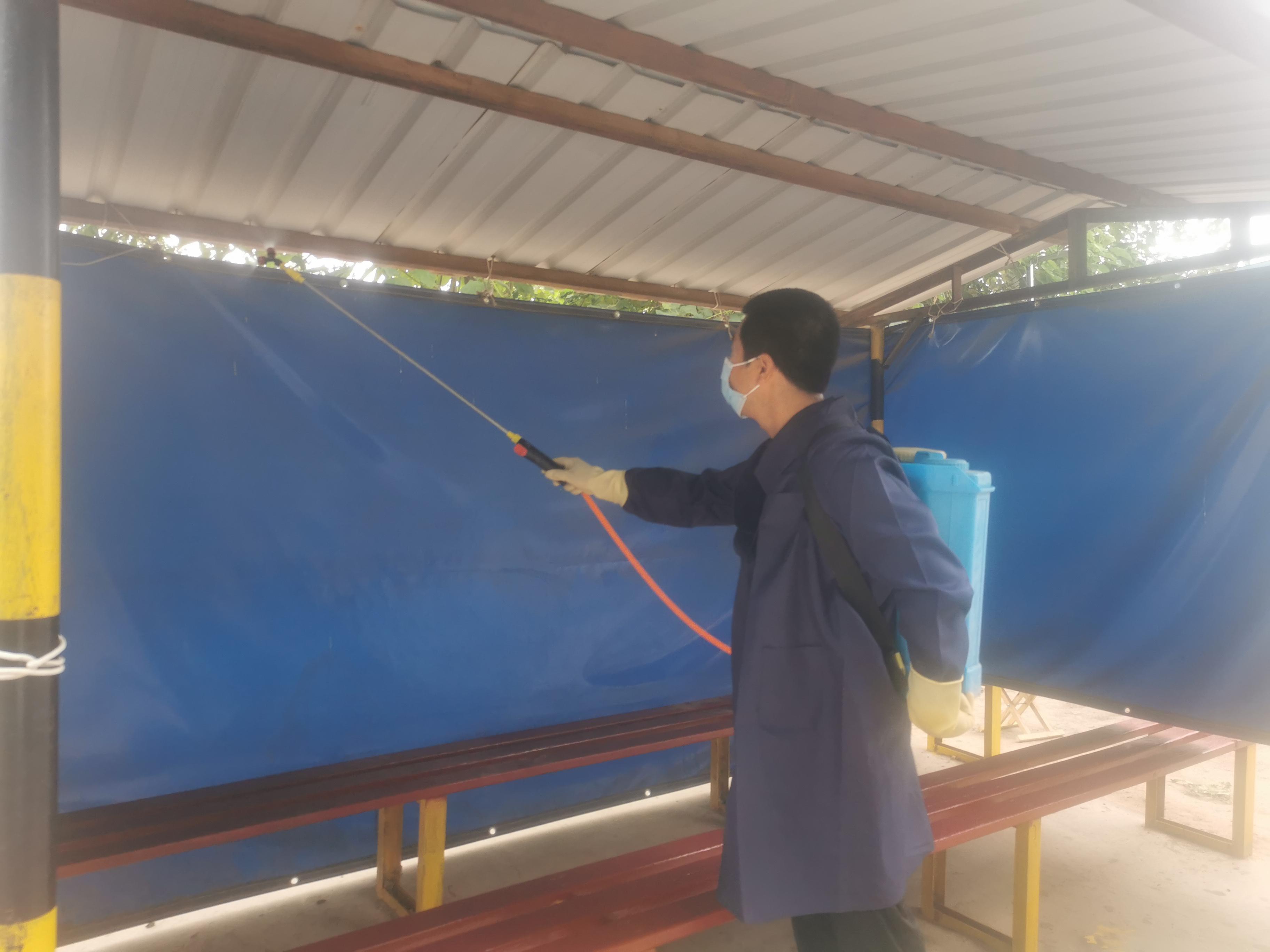 交通局检查客运站疫情防控工作,交通运输服务中心疫情防控