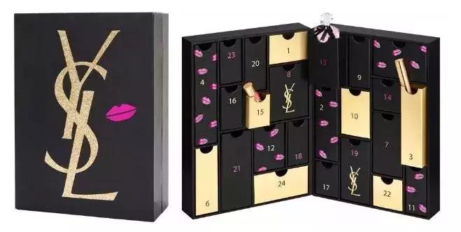24款贵妇彩妆，售价不过一支口红，圣诞倒数日历囊括美妆经典款