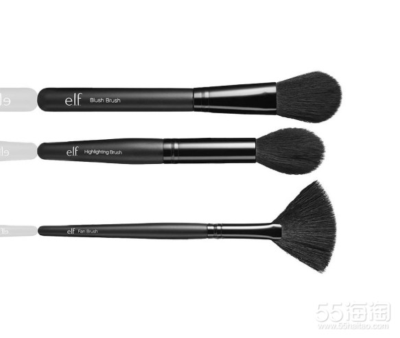 「5姐晒单」ELFCosmetics超值19支彩妆套刷开箱实测！
