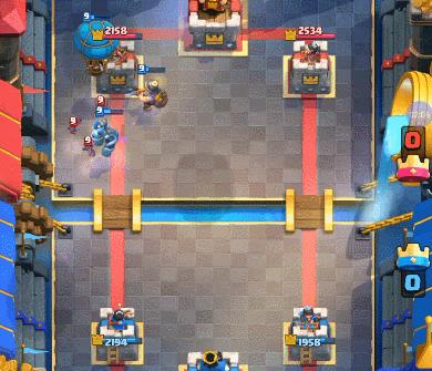 皇室战争不可思议的魔性对决,皇室战争高端天梯对决