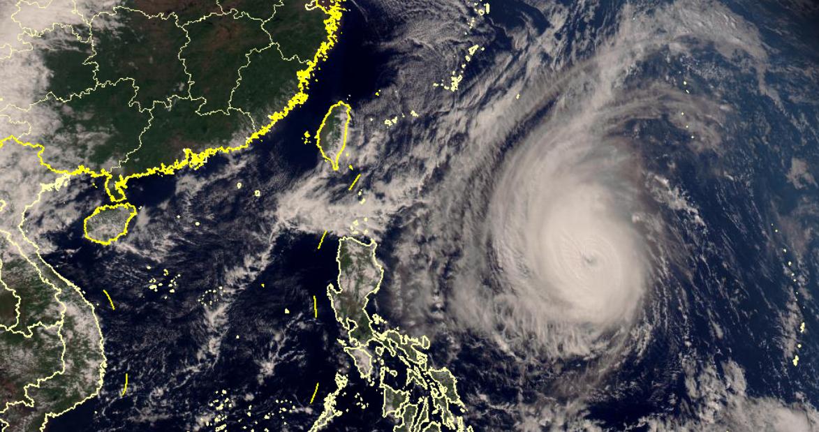 山竹台风什么时候登陆南海,山竹台风现在在什么地方可能登陆