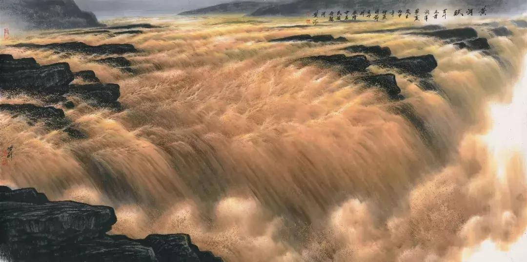 大河乐章｜王世利笔墨下的黄河魂
