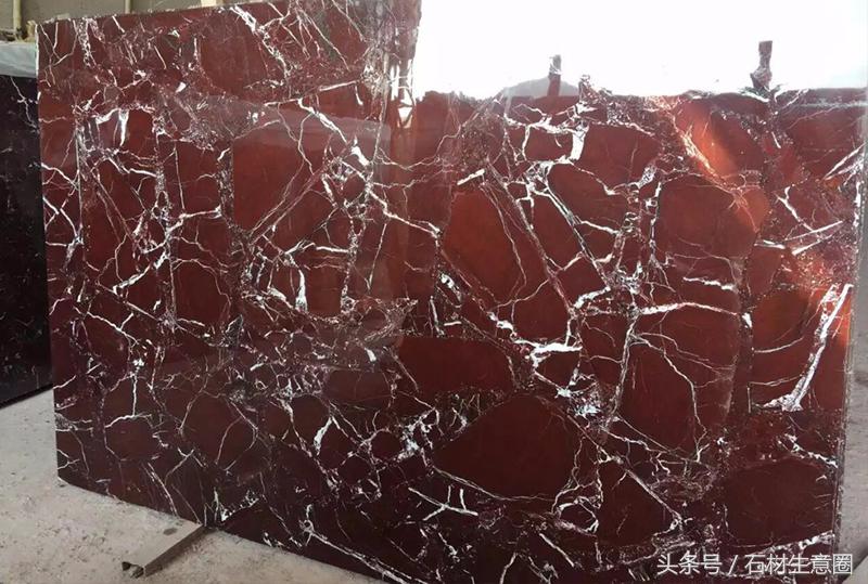 紫罗红大理石是合成的吗,高端紫罗红大理石图片