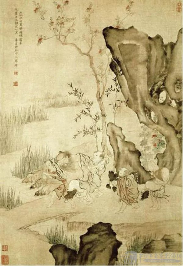 中国古代鬼画怎么画,古代绘画鬼题材的绘画欣赏