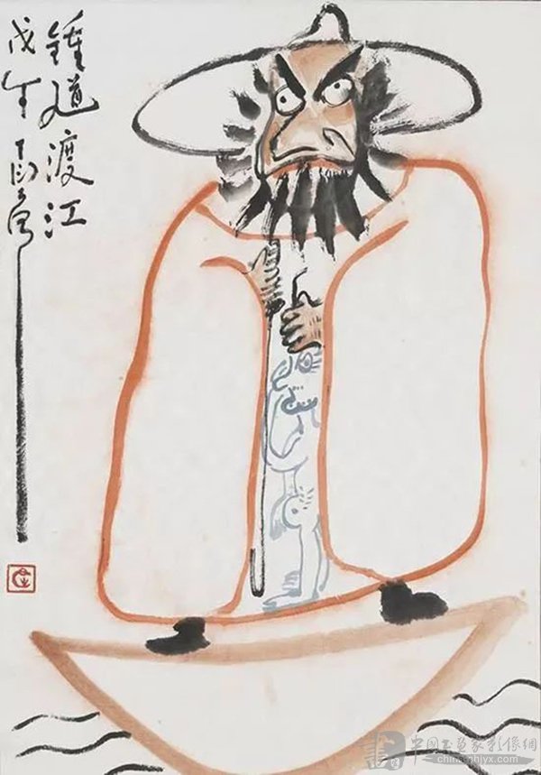 中国古代鬼画怎么画,古代绘画鬼题材的绘画欣赏