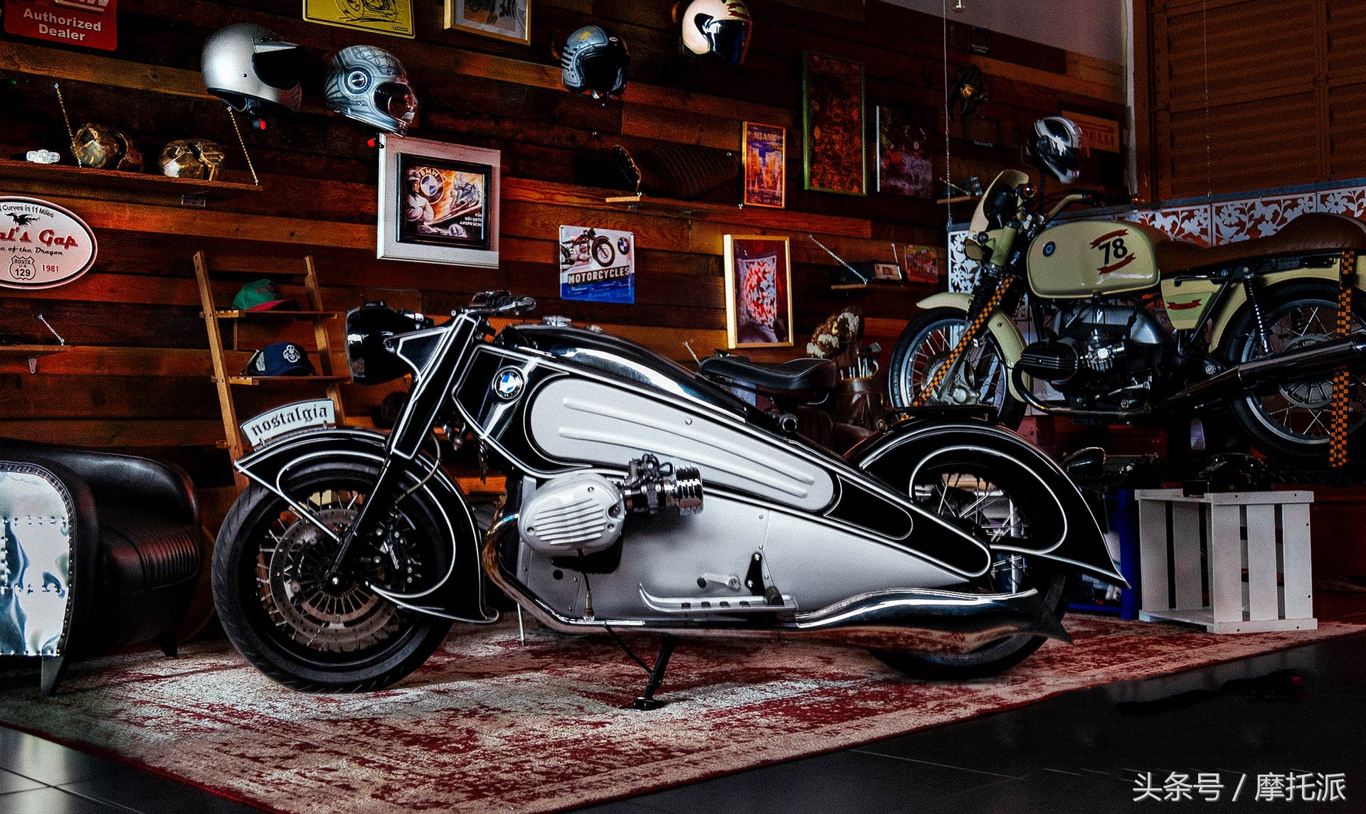 把80多年前的宝马概念摩托车变成现实，售价仅34.5万元