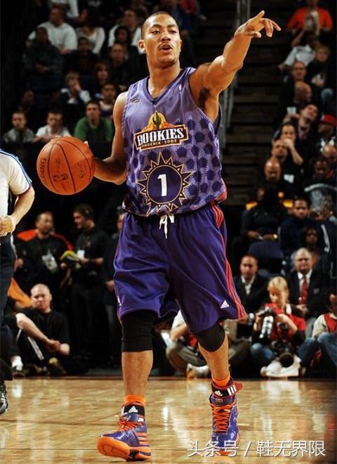 德里克罗斯上脚最后一代签名鞋,花有重开日玫瑰再绽放