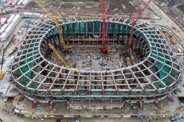 上海投资2700亿新基建,上海浦东专业足球场扩建