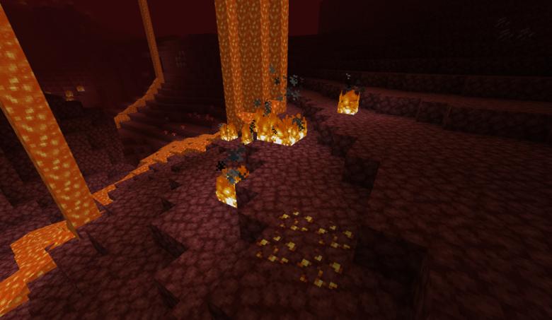 我的世界下界更新如何进入下界,我的世界下界更新前的地图